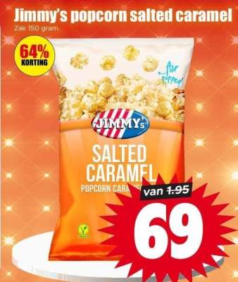 Jimmy's popcorn salted caramel
