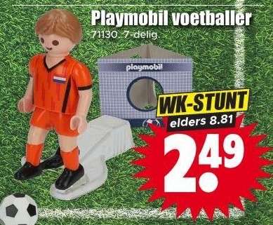 Playmobil voetballer