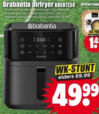 Brabantia airfryer BBEK1138