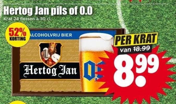 Hertog Jan pils of 0.0