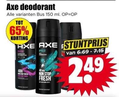 Axe deodorant