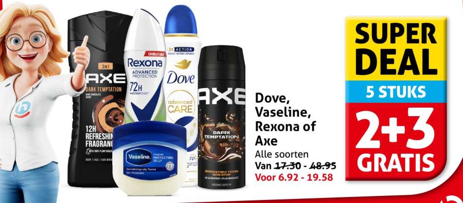 Dove, Vaseline, Rexona of Axe