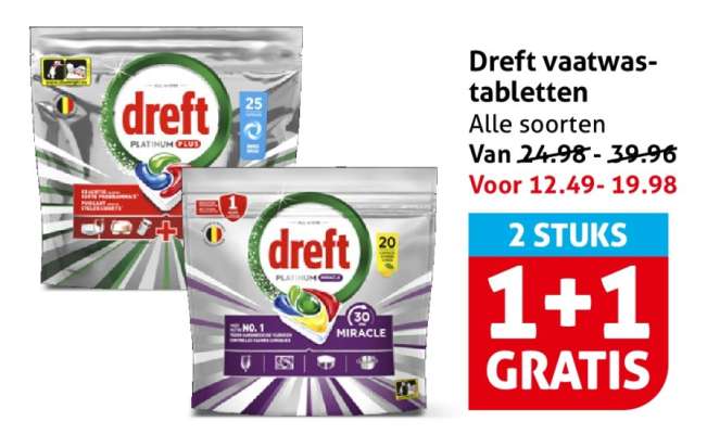 DREFT Vaatwastabletten