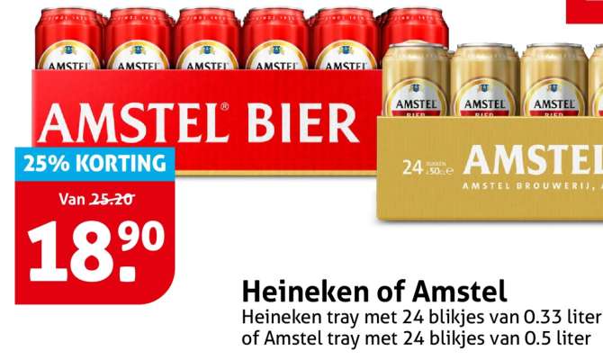 Heineken of Amstel