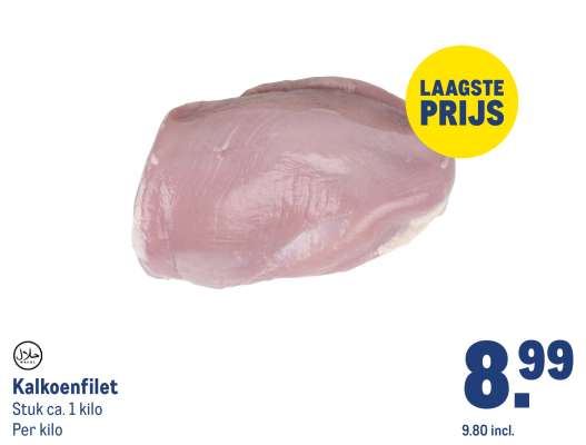 Kalkoenfilet