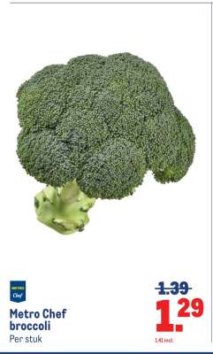 Metro Chef broccoli