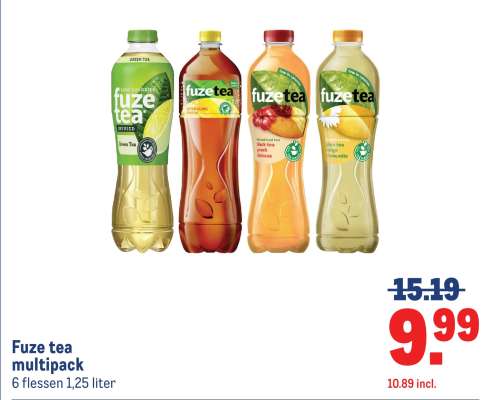 Fuze tea multipack