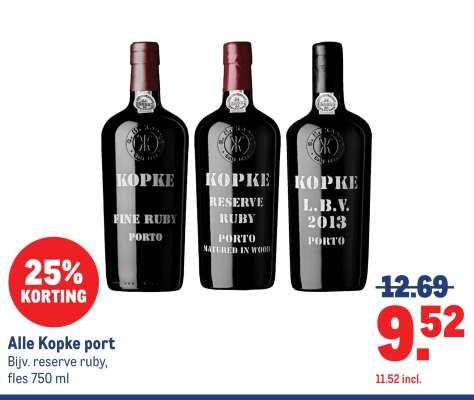 Alle Kopke port