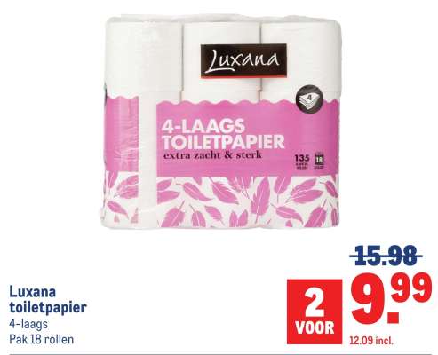 Luxana toiletpapier