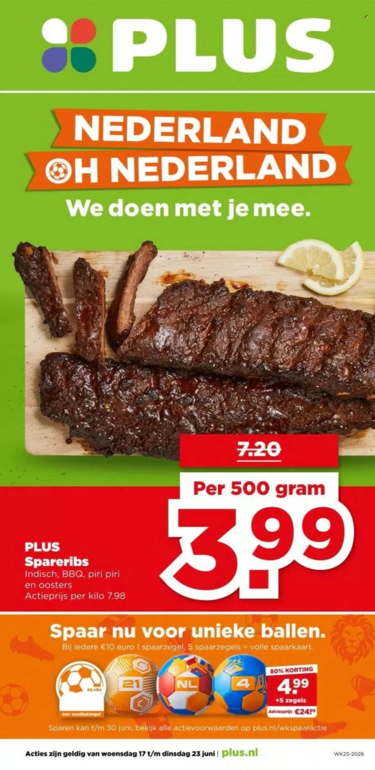 Plus-aanbieding - 17-6-2026 - 23-6-2026. Pagina 1