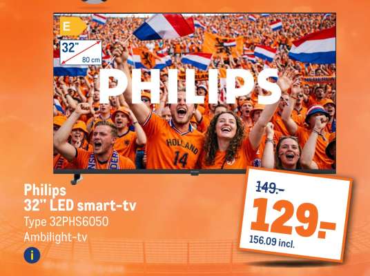 Philips 32" LED smart-tv