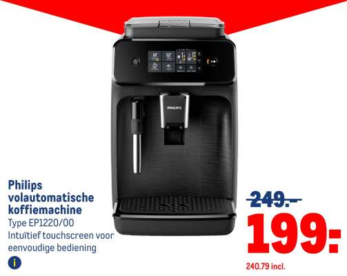Philips volautomatische koffiemachine