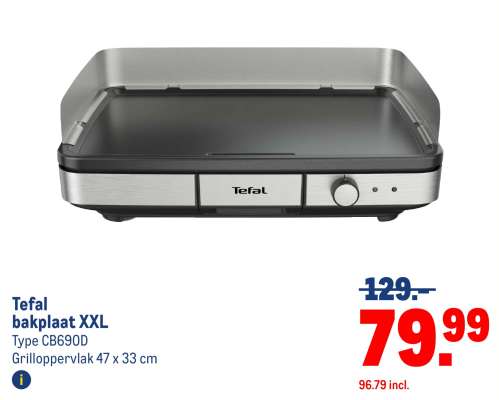 Tefal bakplaat XXL