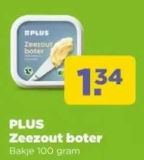 PLUS Zeezout boter