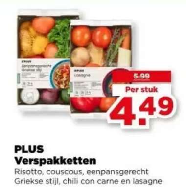 PLUS Verspakketten
