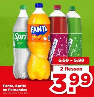 Fanta, Sprite en Fernandes