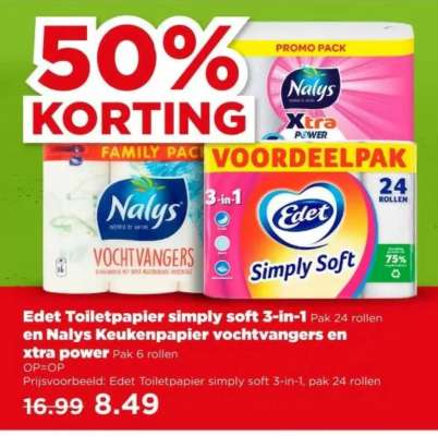Edet Toiletpapier simply soft 3-in-1
