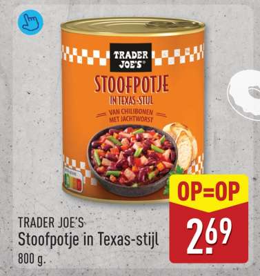 TRADER JOE’S Stoofpotje in Texas-stijl