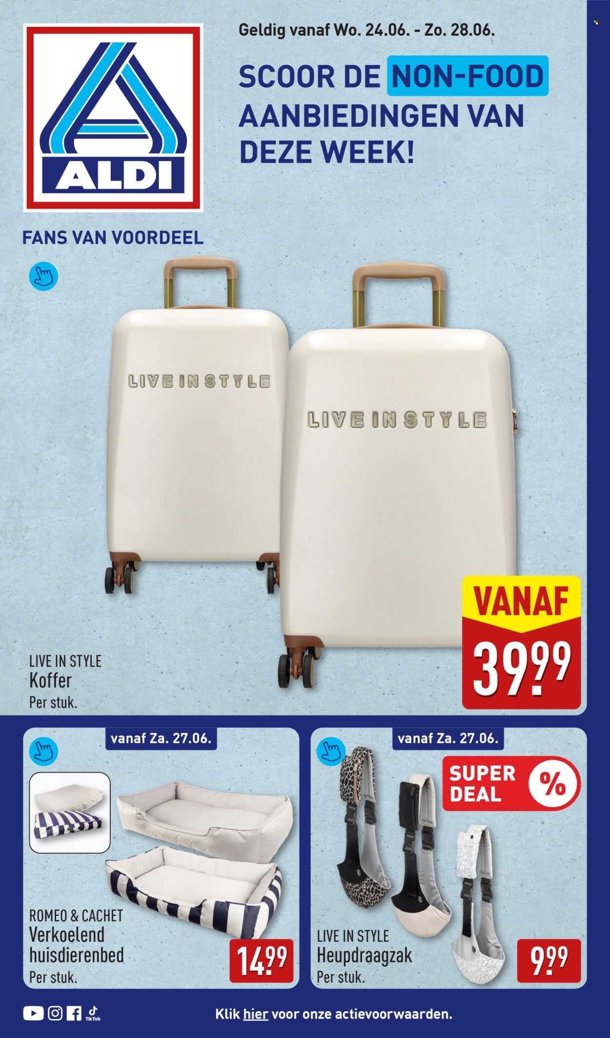 Aldi-aanbieding - 24-6-2026 - 28-6-2026. Pagina 1