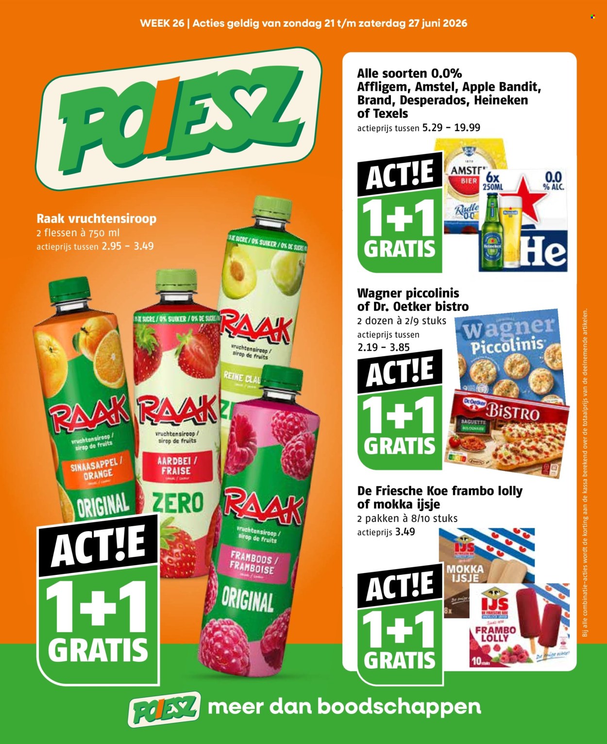 Poiesz-aanbieding - 21-6-2026 - 27-6-2026. Pagina 1