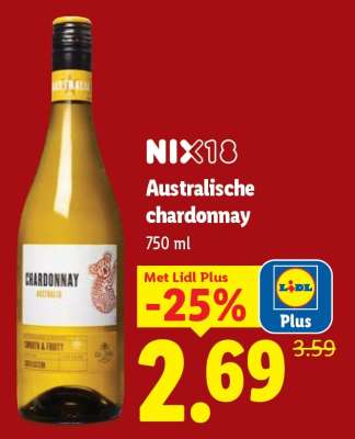 Australische Chardonnay