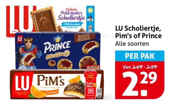 LU Scholiertje, Pim's of Prince