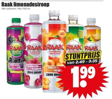 Raak limonadesiroop
