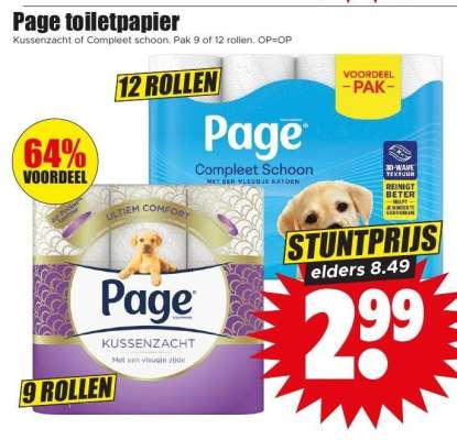 Page Toiletpapier