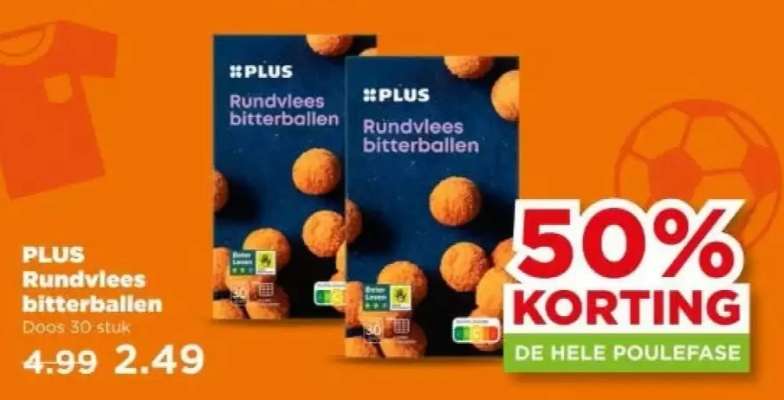 PLUS Rundvlees bitterballen