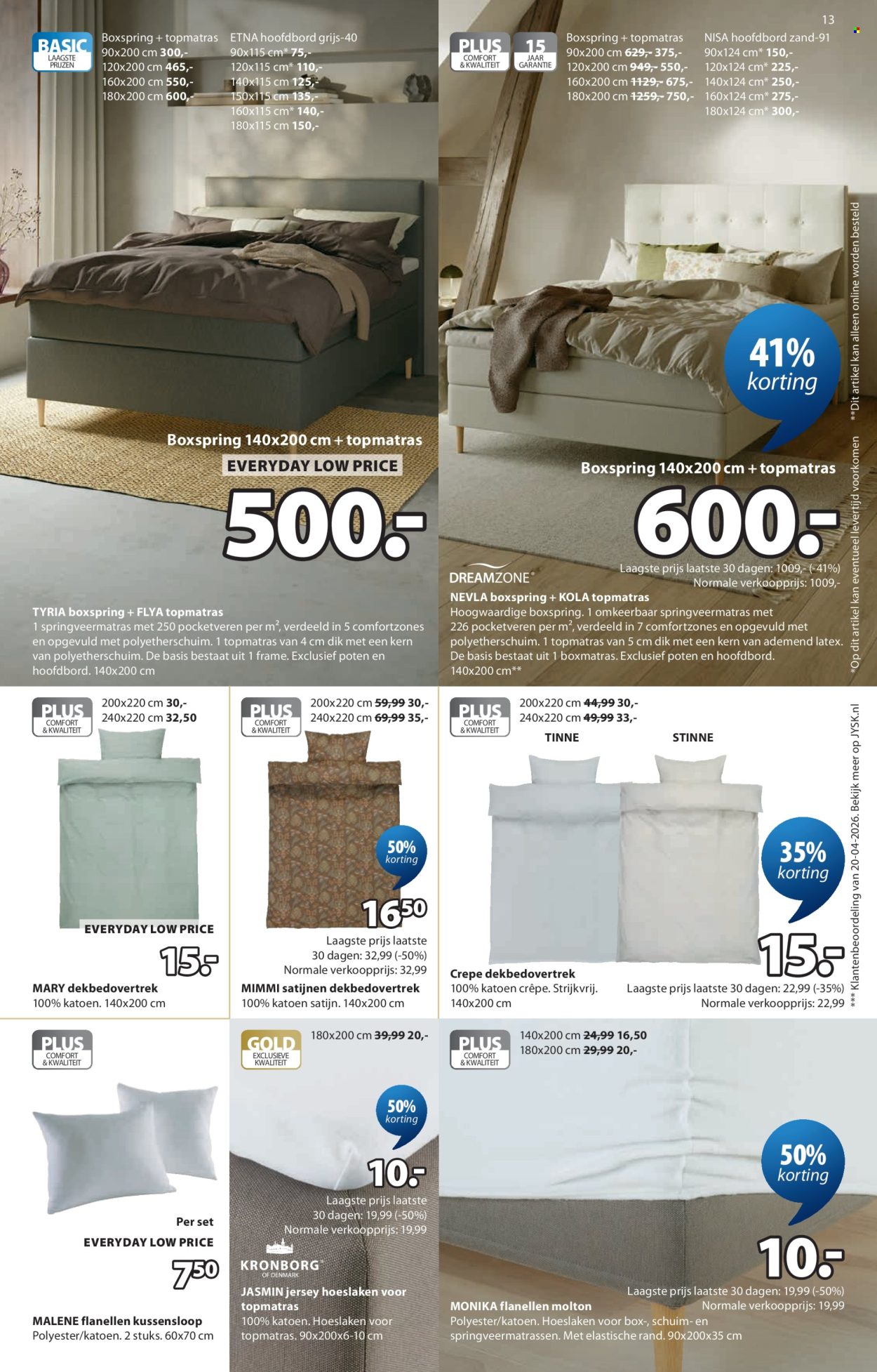JYSK-aanbieding - 22-6-2026 - 5-7-2026. Pagina 13