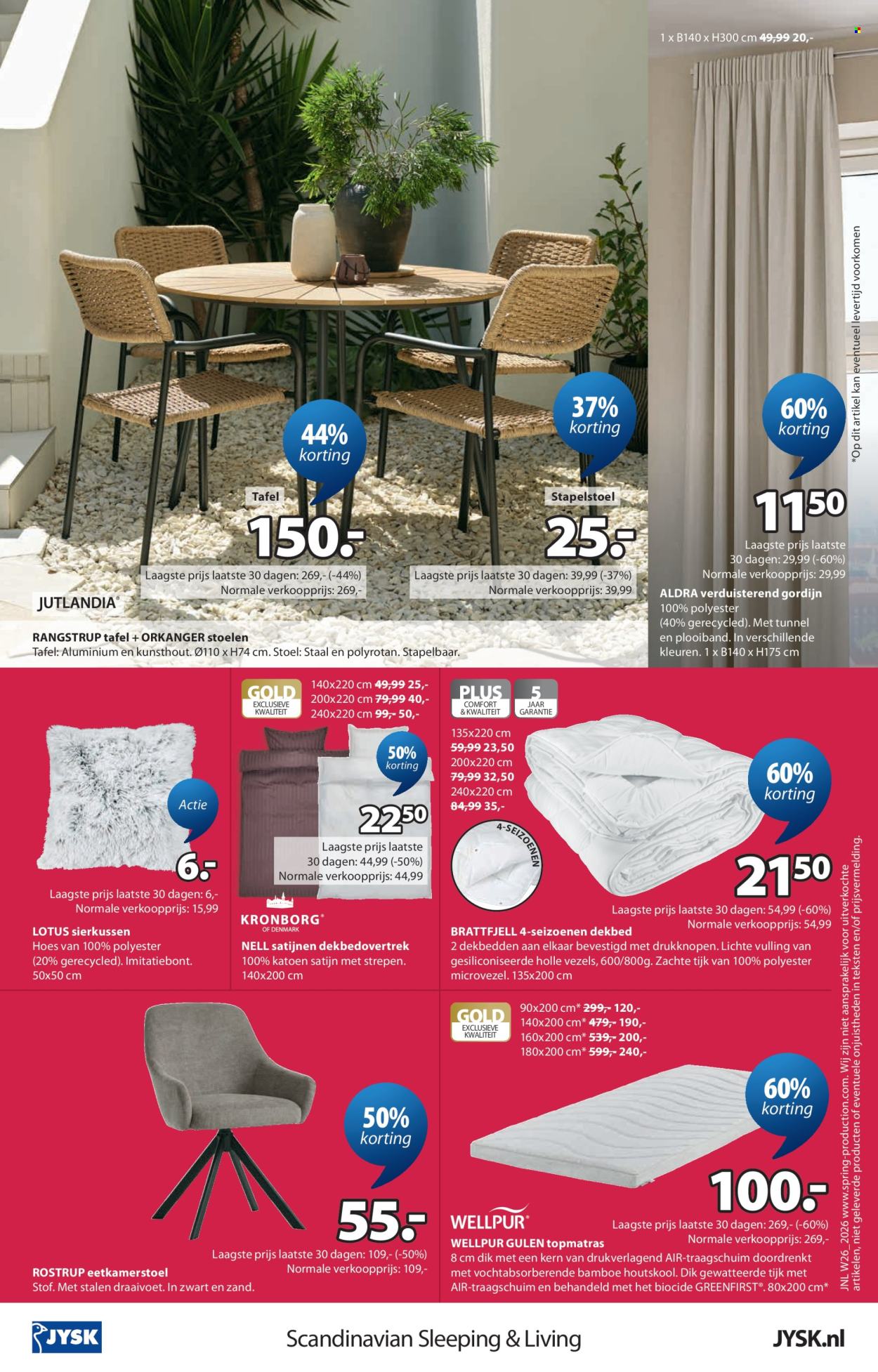 JYSK-aanbieding - 22-6-2026 - 5-7-2026. Pagina 16