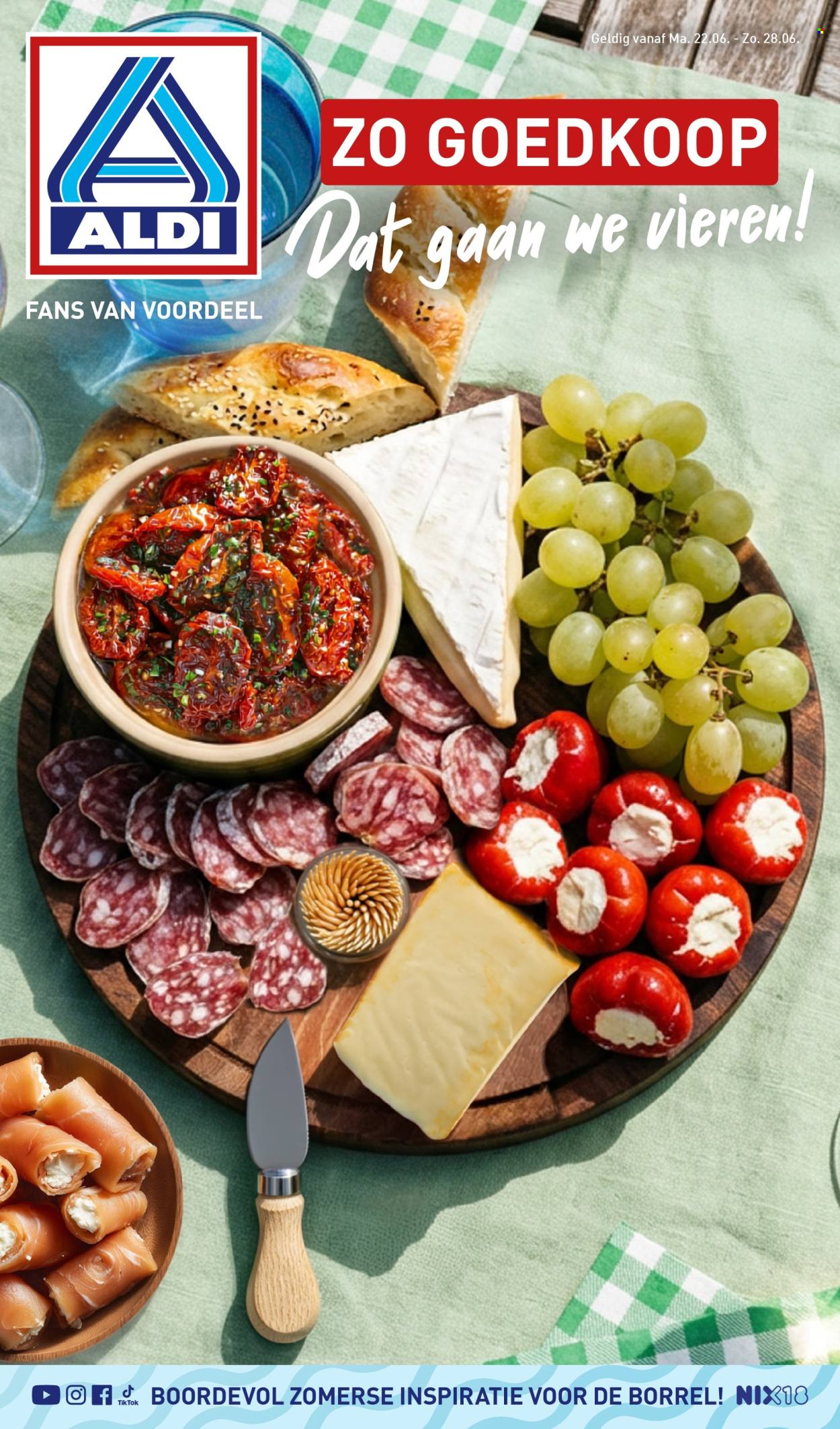 Aldi-aanbieding - 22-6-2026 - 28-6-2026. Pagina 1