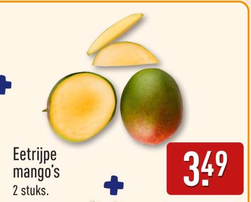 Eetrijpe mango's