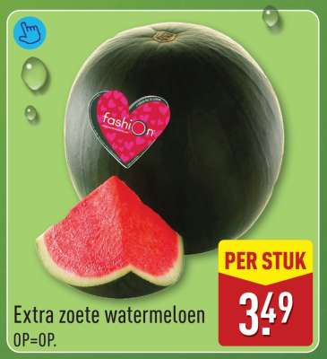 Extra zoete watermeloen