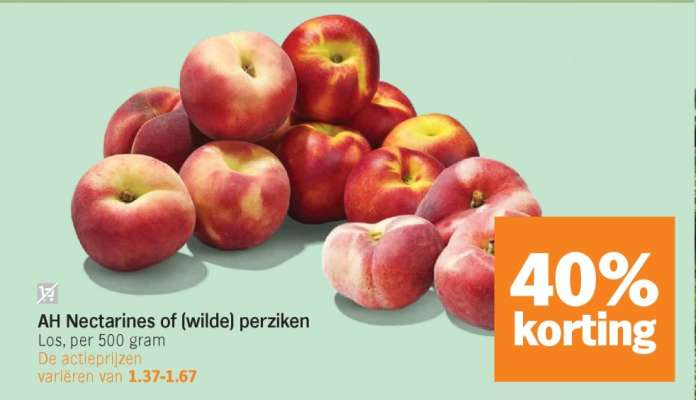 AH Nectarines of (wilde) perziken