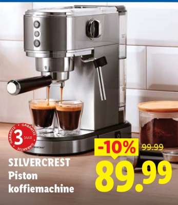 SILVERCREST Piston koffiemachine
