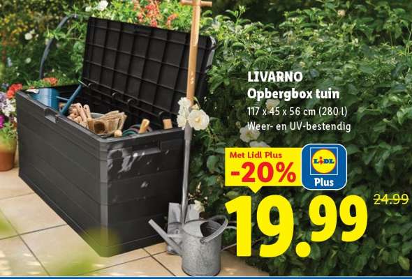 LIVARNO Opbergbox tuin