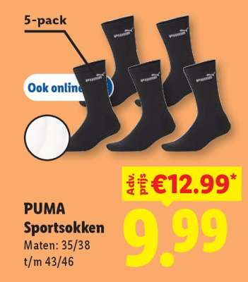 PUMA Sportsokken
