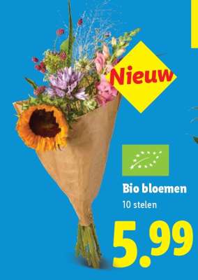 Bio bloemen