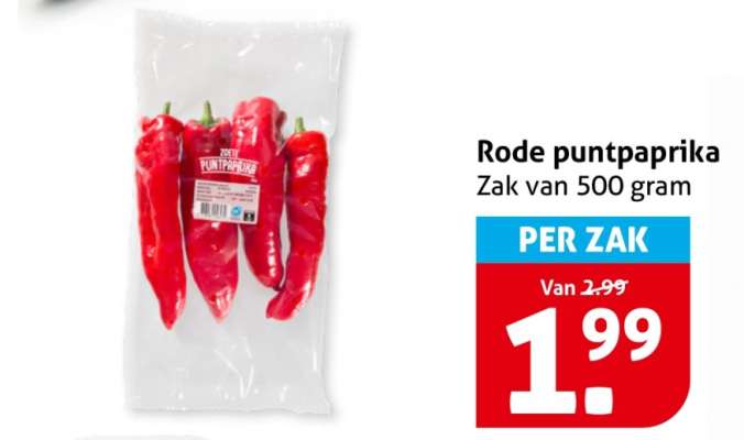 Rode puntpaprika