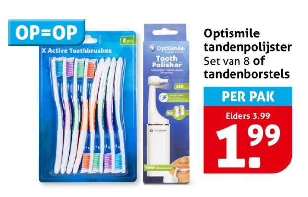 Optismile tandenpolijster
