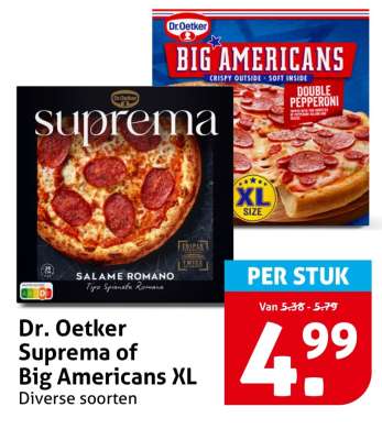 Dr. Oetker Suprema of Big Americans XL