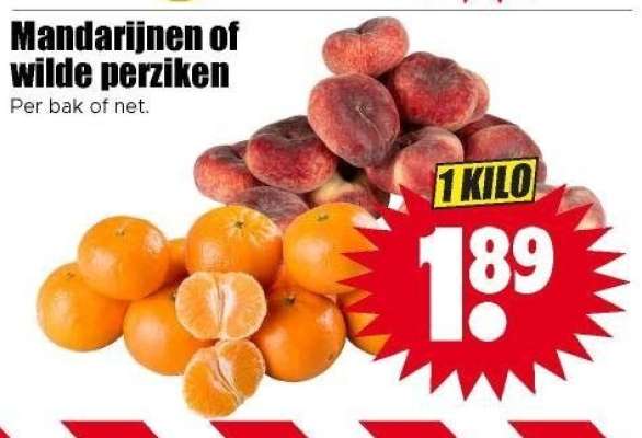 Mandarijnen of wilde perziken