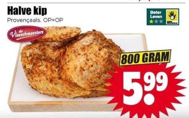 Halve kip