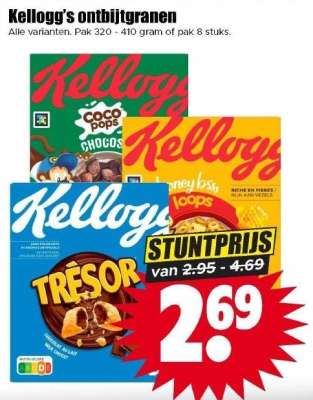 KELLOGG’S Ontbijtgranen