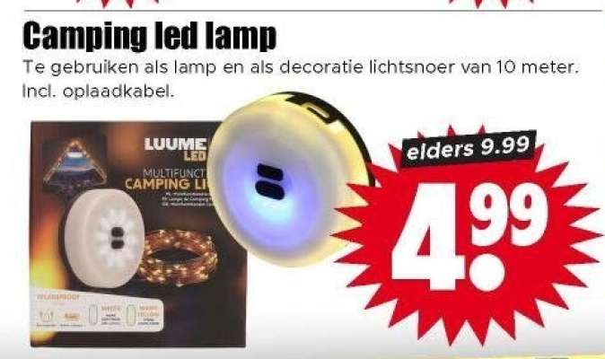 Camping led lamp