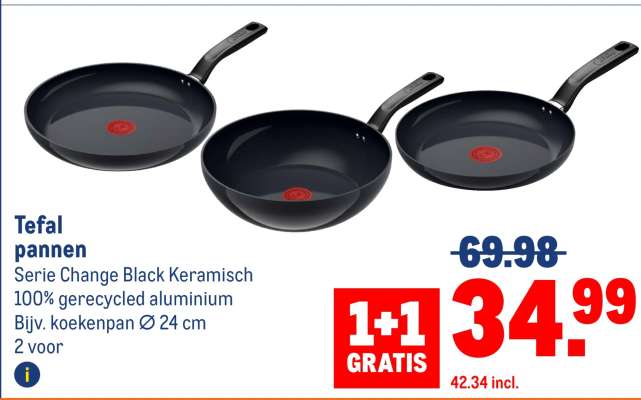 Tefal pannen