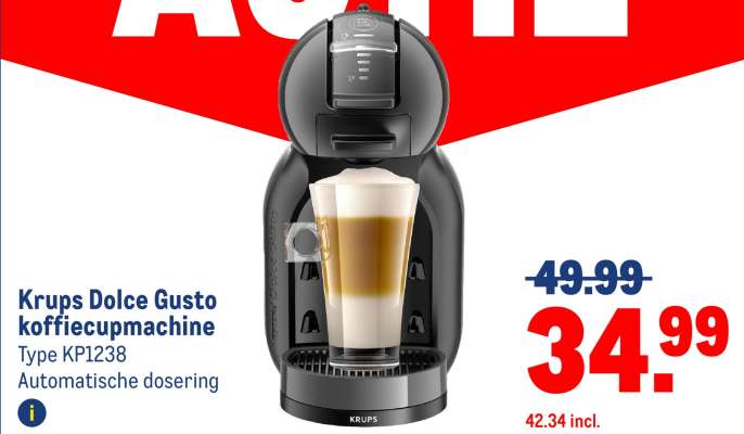 Krups Dolce Gusto koffiecupmachine