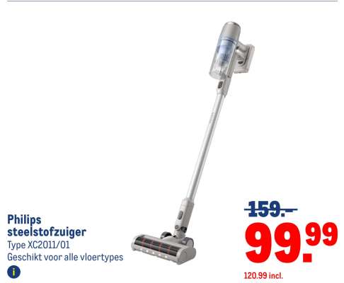 Philips steelstofzuiger