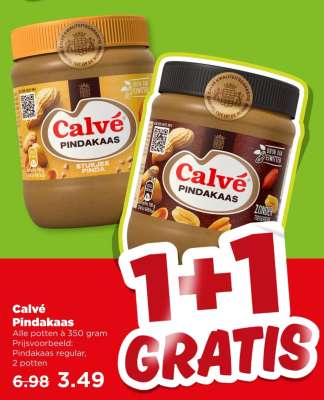 CALVÉ Pindakaas